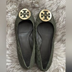 GUC Tory Birch Quilted Ballet Flats 9